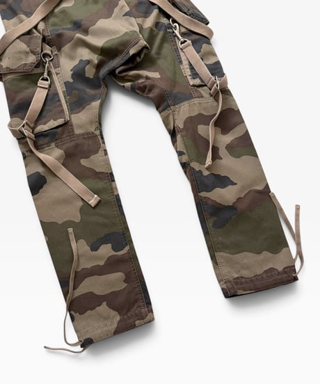 S/S 2011 BALMAIN HOMME SAROUEL PARACHUTE CAMO PANTS［M］