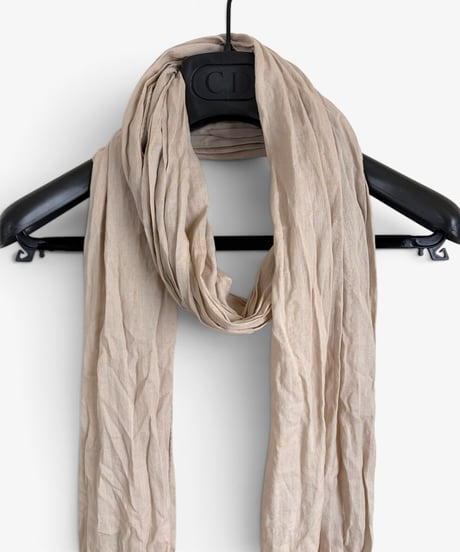 S/S 2005 DIOR HOMME “UNTITLED” CRINKLED FRINGE SCARF