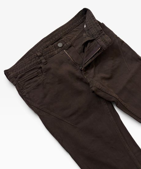 S/S 2007 NUMBER (N)INE “A BOUT A BOY” CRYING HEART DARK BROWN DENIM［2］