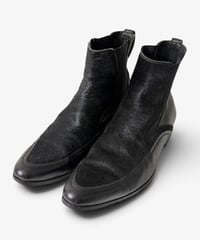 A/W 2005 DIOR HOMME “GLAM ROCK” PONYHAIR CHELSEA BOOTS［41］