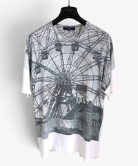 S/S 2006 COMME DES GARÇONS HOMME FERRIS WHEEL GRAPHIC T-SHIRT［M］