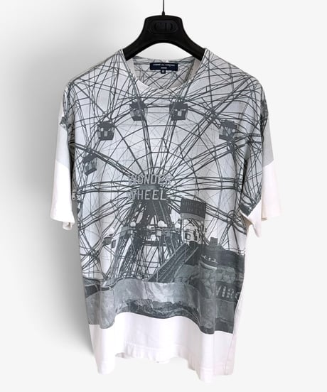 S/S 2006 COMME DES GARÇONS HOMME FERRIS WHEEL GRAPHIC T-SHIRT［M］