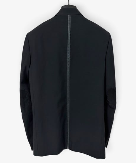 A/W 2006 NUMBER (N)INE “NOIR” ARGYLE EMBROIDERED BLAZER［2］