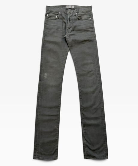 S/S 2007 DIOR HOMME “WLGT” SLENDER GRAY DENIM［27］