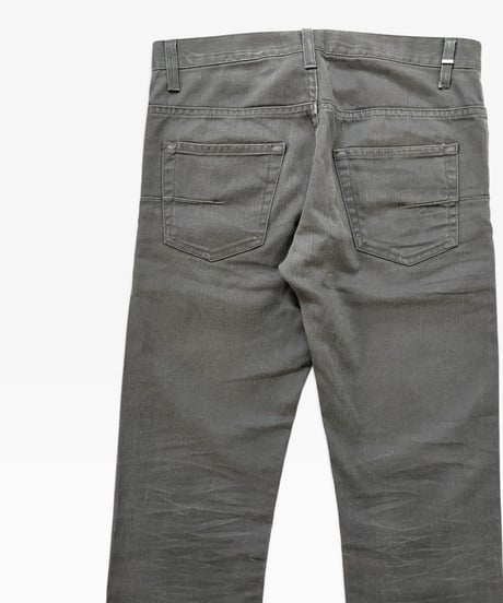S/S 2007 DIOR HOMME “WLGT” SLENDER GRAY DENIM［27］
