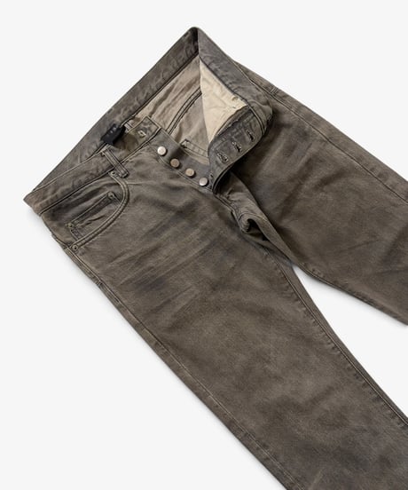 S/S 2005 DIOR HOMME “BECK” GLITTER COATED DENIM［30］