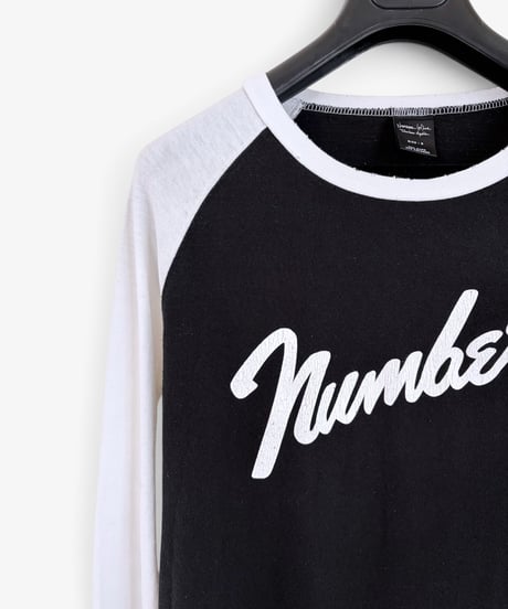 A/W 2005 NUMBER (N)INE “THS” FENDER LOGO RAGLAN TOP［2］