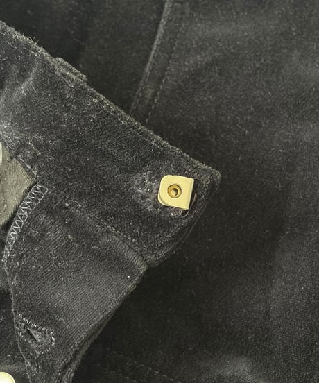 A/W 2005 DIOR HOMME “GLAM ROCK” BLACK VELVET BOOTCUT［28］