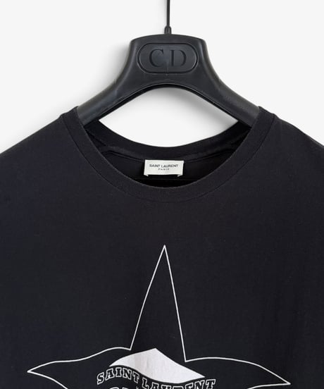 A/W 2016 SAINT LAURENT PARIS PALLADIUM STAR T-SHIRT［XS］