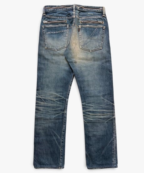 S/S 2007 UNDERCOVERISM “PURPLE” CHAOS ZIPPER DENIM［2］