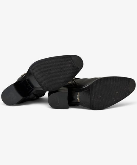S/S 2019 SAINT LAURENT PARIS WYATT 40 WESTERN HARNESS RING BOOTS［43］