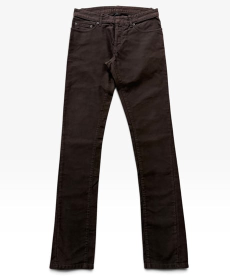 S/S 2010 BALENCIAGA BY NICOLAS GHESQUIÈRE BROWN PIQUE PANTS［29］