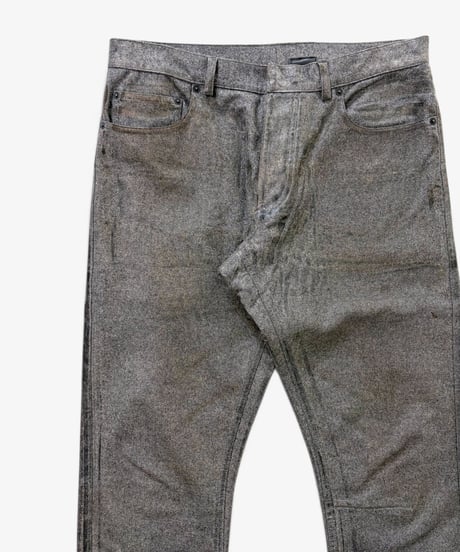 A/W 2003 DIOR HOMME “LUSTER” WAXED CASHMERE PANTS［50］