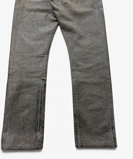 A/W 2003 DIOR HOMME “LUSTER” WAXED CASHMERE PANTS［50］