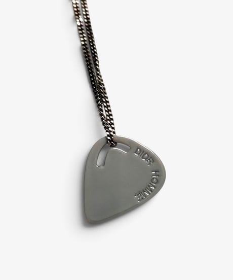S/S 2005 DIOR HOMME “UNTITLED” GUITAR PICK NECKLACE