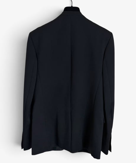 S/S 2012 BALMAIN HOMME LEATHER SHAWL COLLAR 1B BLAZER［48］