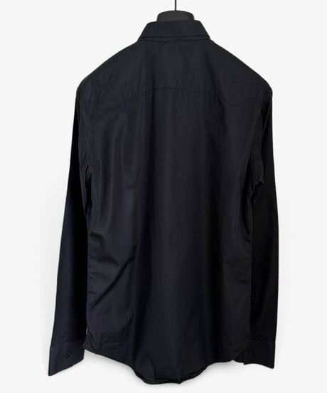 A/W 2005 DIOR HOMME “GLAM ROCK” GOLD EAGLE EMBROIDERED WESTERN SHIRT［40］