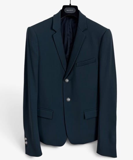 A/W 2011 BALMAIN HOMME 2B MARINE BLAZER［46］