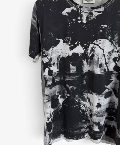 A/W 2013 SAINT LAURENT PARIS × BRIAN ROETTINGER COLLABORATION T-SHIRT［S］