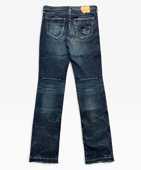 S/S 2008 NUMBER (N)INE “BIRDS” MUD WASH DENIM［2］