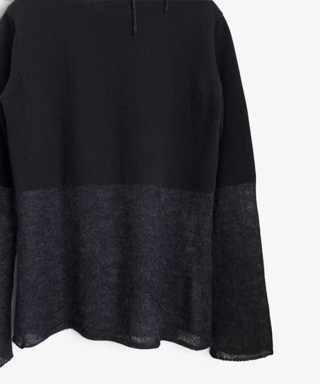 A/W 2006 NUMBER (N)INE “NOIR” ARGYLE KNIT SWEATER