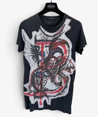 S/S 2011 BALMAIN HOMME GRAPHIC PATCH T-SHIRT［XS］
