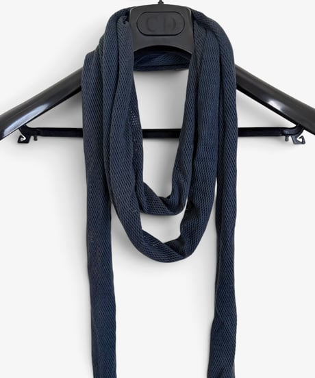 S/S 2004 DIOR HOMME “STRIP” LONG MESH SCARF