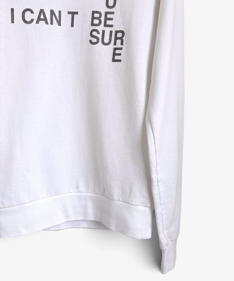 S/S 2006 DIOR HOMME “MODS/SKA” GUN MESSAGE PRINT SWEATSHIRT［XS］