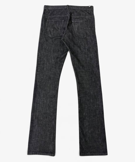 A/W 2005 DIOR HOMME “GLAM ROCK” BLACK BOOTCUT DENIM［29］