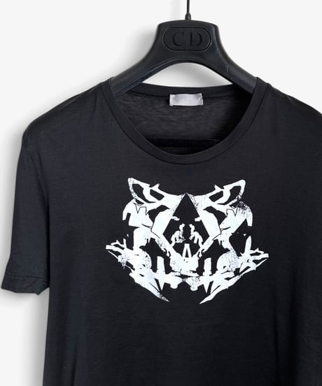 S/S 2004 DIOR HOMME “STRIP” GOTHIC GRAPHIC T-SHIRT［S］