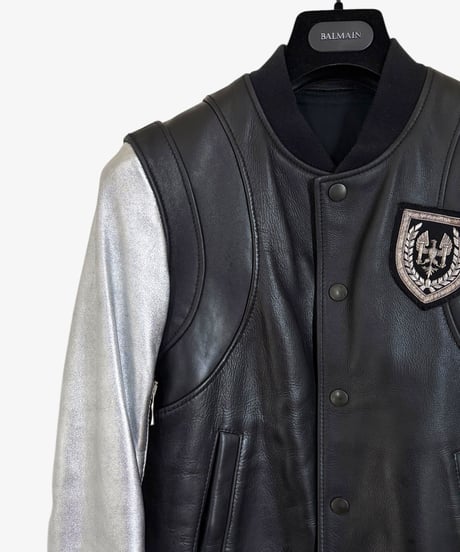 S/S 2011 BALMAIN HOMME EAGLE EMBLEM TEDDY JACKET［44］