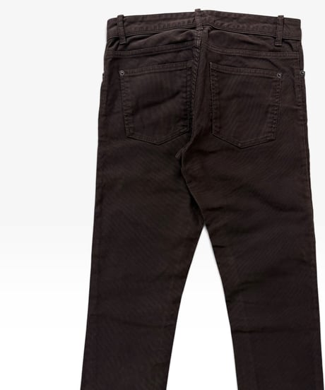 S/S 2010 BALENCIAGA BY NICOLAS GHESQUIÈRE BROWN PIQUE PANTS［29］