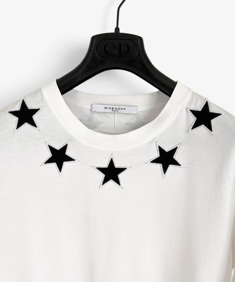 S/S 2017 GIVENCHY BY RICCARDO TISCI STAR PATCH T-SHIRT［S］