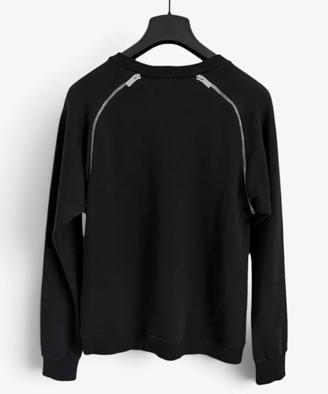 S/S 2013 SAINT LAURENT PARIS ZIPPER SWEATSHIRT［XS］