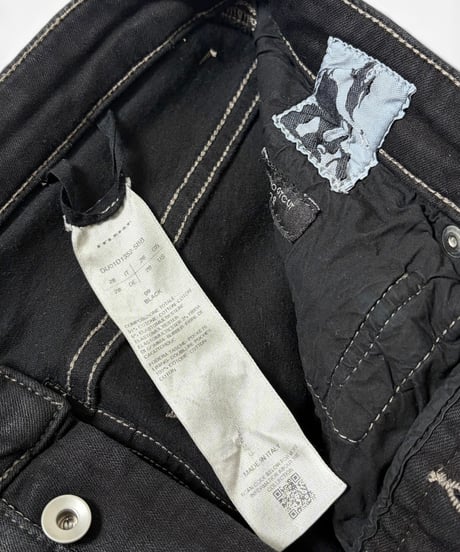 S/S 2024 RICK OWENS DRKSHDW WAXED BIAS BOOTCUT［28］