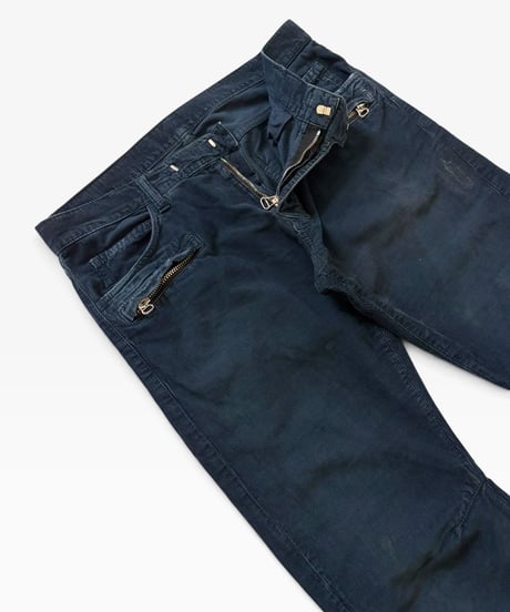 A/W 2010 BALMAIN HOMME DISTRESSED REPAIR CORDUROY［32］