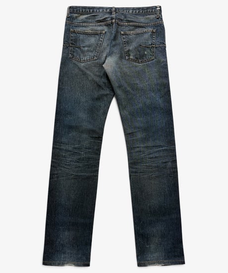 S/S 2003 DIOR HOMME “FOLLOW ME” COATED CLAWMARK DENIM［44］