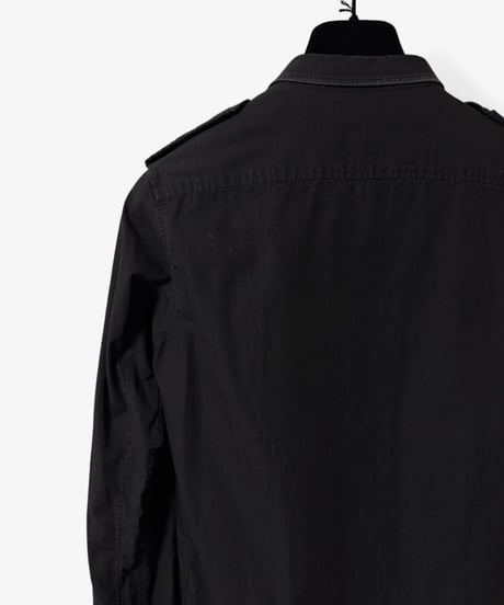 S/S 2011 BALMAIN RUNWAY EAGLE PIN MILITARY SHIRT［36］