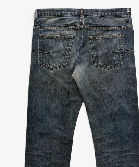 S/S 2003 DIOR HOMME “FOLLOW ME” COATED CLAWMARK DENIM［44］