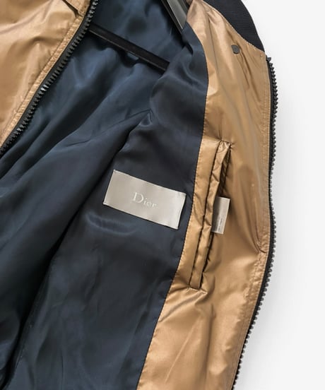 S/S 2009 DIOR HOMME BRONZE BOMBER JACKET［46］