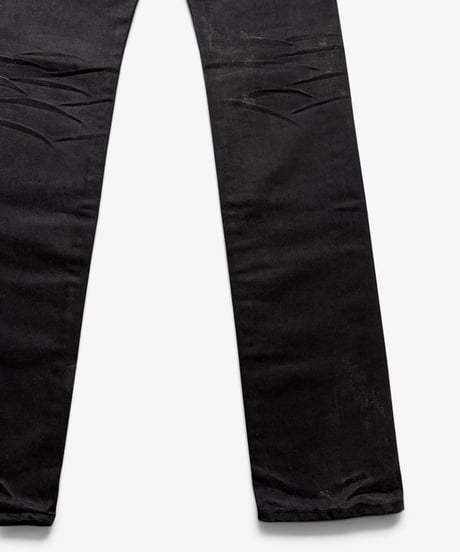 S/S 2007 DIOR HOMME “WLGT” GRAPHITE COATED DENIM［28］
