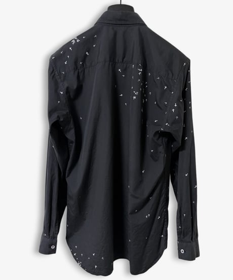 A/W 2002 UNDERCOVERISM “WITCHES CELL DIVISION” CROSS SHIRT［M］