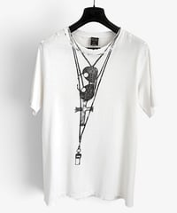 S/S 2006 NUMBER (N)INE “WELCOME TO THE SHADOW” NECKLACE T-SHIRT［2］