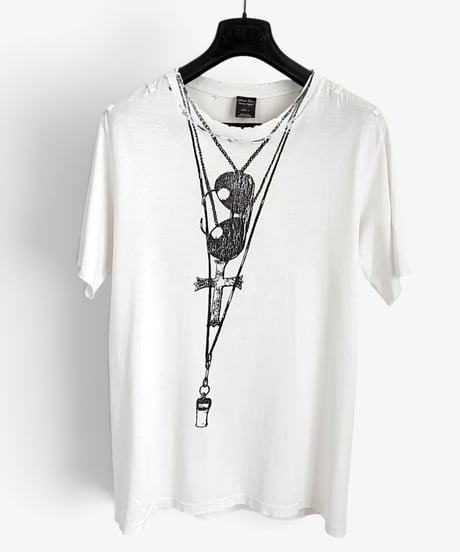 S/S 2006 NUMBER (N)INE “WELCOME TO THE SHADOW” NECKLACE T-SHIRT［2］