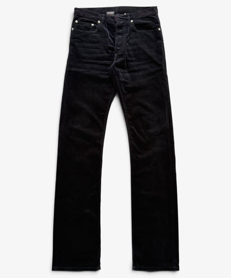 A/W 2005 DIOR HOMME “GLAM ROCK” BLACK VELVET BOOTCUT［28］