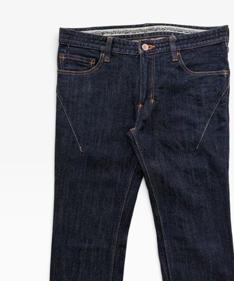 S/S 2009 NUMBER (N)INE “THE LONESOME HEROES” CRYING HEART STRETCH RAW DENIM