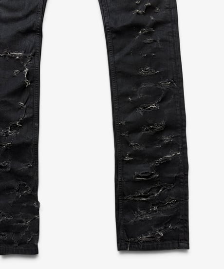 S/S 2004 DIOR HOMME “STRIP” DISTRESSED DENIM［31］