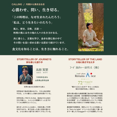 特別企画イベント ☆ 世界の食文化を巡る “風土と旅ごはん” シェア会