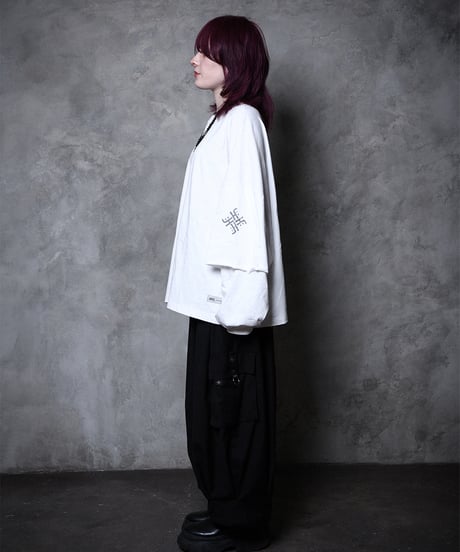 VAJRA EXPANDED L/S TEE [WHITE]