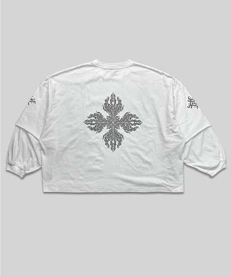 VAJRA EXPANDED L/S TEE [WHITE]